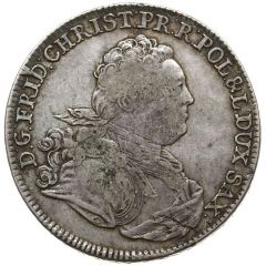 Talar - Fryderyk Christian as Polish Prince Drezno mint