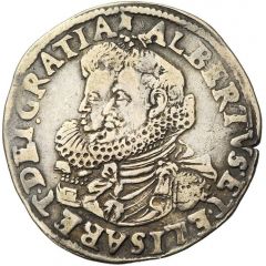 3 Silver Reals - Albert and Isabella