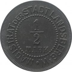 1/2 Mark - Landsberg an der Warthe
