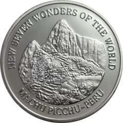 Medal - New Seven Wonders of the World Machu Picchu - Peru