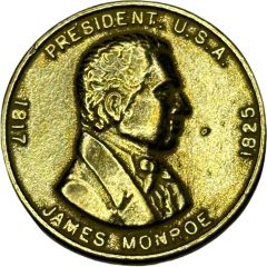 Token - President Coin 5 - James Monroe