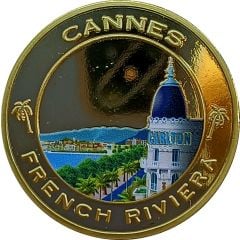 Jeton touristique - Nemery & Calmejane - Cannes - Le port French riviera
