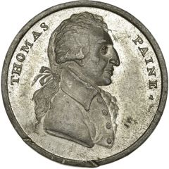 Medalet - George III Thomas Paine