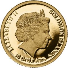 10 Dollars - Elizabeth II Crocodile and Shark