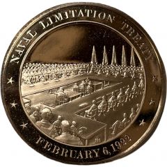 Medal - History of the United States Naval Limitation Treaty