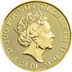 100 Pounds - Elizabeth II Robin Hood, 1 oz Fine Gold