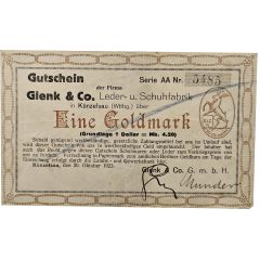 1 Goldmark Künzelsau; Glenk & Co.