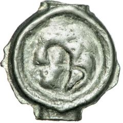 Potin with boar-sign