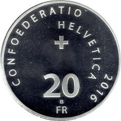 20 Francs Gotthard Base Tunnel