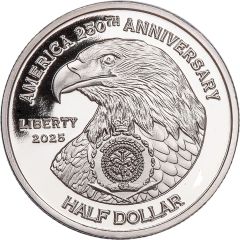 1/2 Dollar - Charles III Remember the Ladies