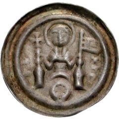 Denier Bracteate 'Moritzpfennig' - Albert of Käfernburg