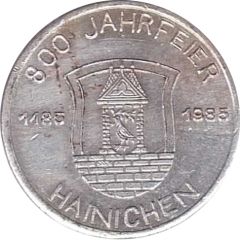 Medal - 800 Jahrfeier Hainichen