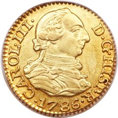 1/2 Escudo - Carlos III 3rd type