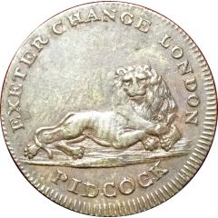 1 Farthing Middlesex - Pidcock / Exeter Change
