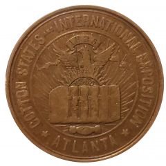 Souvenir Medal - Cotton States and International Exposition 1895