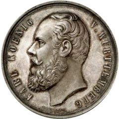 Prize medal of the Royal School of Arts in Stuttgart