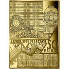 50 Euros Le Bassin aux nymphéas, harmonie verte