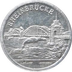 5 Pfennig - Düsseldorf Rheinische Bahn-Gesellschaft Duesseldorf