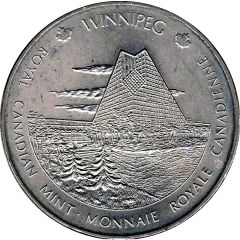 Royal Canadian Mint Medal - Ottawa / Winnipeg Nickel