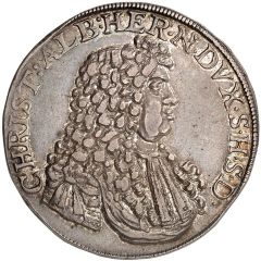 1 Thaler - Christian Albert