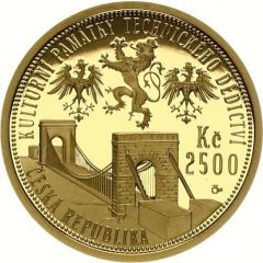 2500 Korun Suspension Bridge in Stádlec