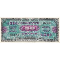 50 Francs - Allied Military Currency