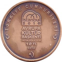 10 Lira 2010 European Capital Of Culture