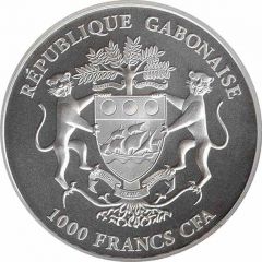 1000 Francs CFA African Springbok