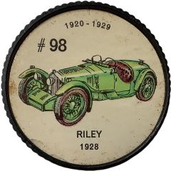 Token - Jell-O #98, Riley