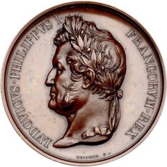 Medal - Louis Philippe I Conquest of the port of San Juan de Ulúa