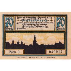 70 Pfennig Sparkasse