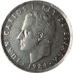 10 Pesetas - Juan Carlos I Type 1 denomination