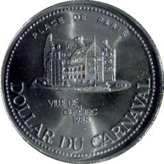2 Carnaval Dollars - Quebec