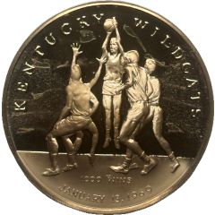 Medal - University of Kentucky Wildcats Coach Adolph Rupp