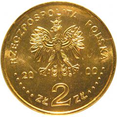 2 Zlotys Wielki Jubileusz Roku 2000