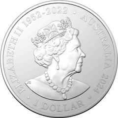 1 Dollar In the name of Elizabeth II, 6th Portrait - Koala - Silver Bullion
