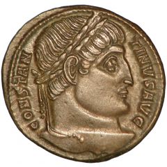 Nummus - Constantinus I VIRTVS AVGG, Arelate
