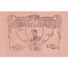 1 Peseta Argamasilla de Calatrava