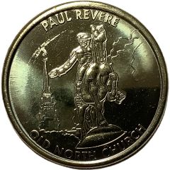 Medal - Paul Revere Old North Church Boston, Massachusetts