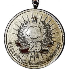 Medal - 25 years since the proclamation of the republic