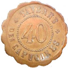 40 Centimes - Taverne des Capucines Paris
