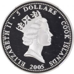 5 Dollars - Elizabeth II Star Wars