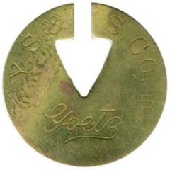Telephone Token - Goetz S 15 Chicago, Illinois