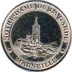 Monnaie de Paris Tourist Token - Marseille Notre-Dame de la Garde