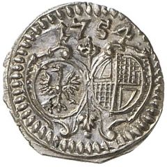 1 Pfennig - Charles William Frederick