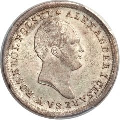 2 Zlotys Polskie - Aleksandr I