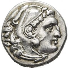 Drachm In the name of Alexander III,Lampsakos