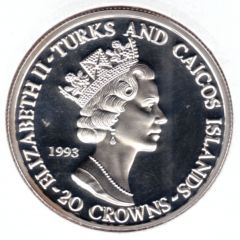 20 Crowns - Elizabeth II Flag