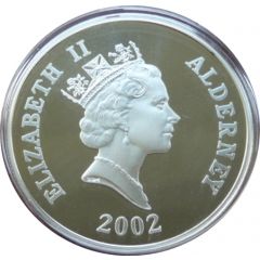 5 Pounds - Elizabeth II Duke of Wellington, Silver Proof