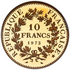 10 Francs Piedfort